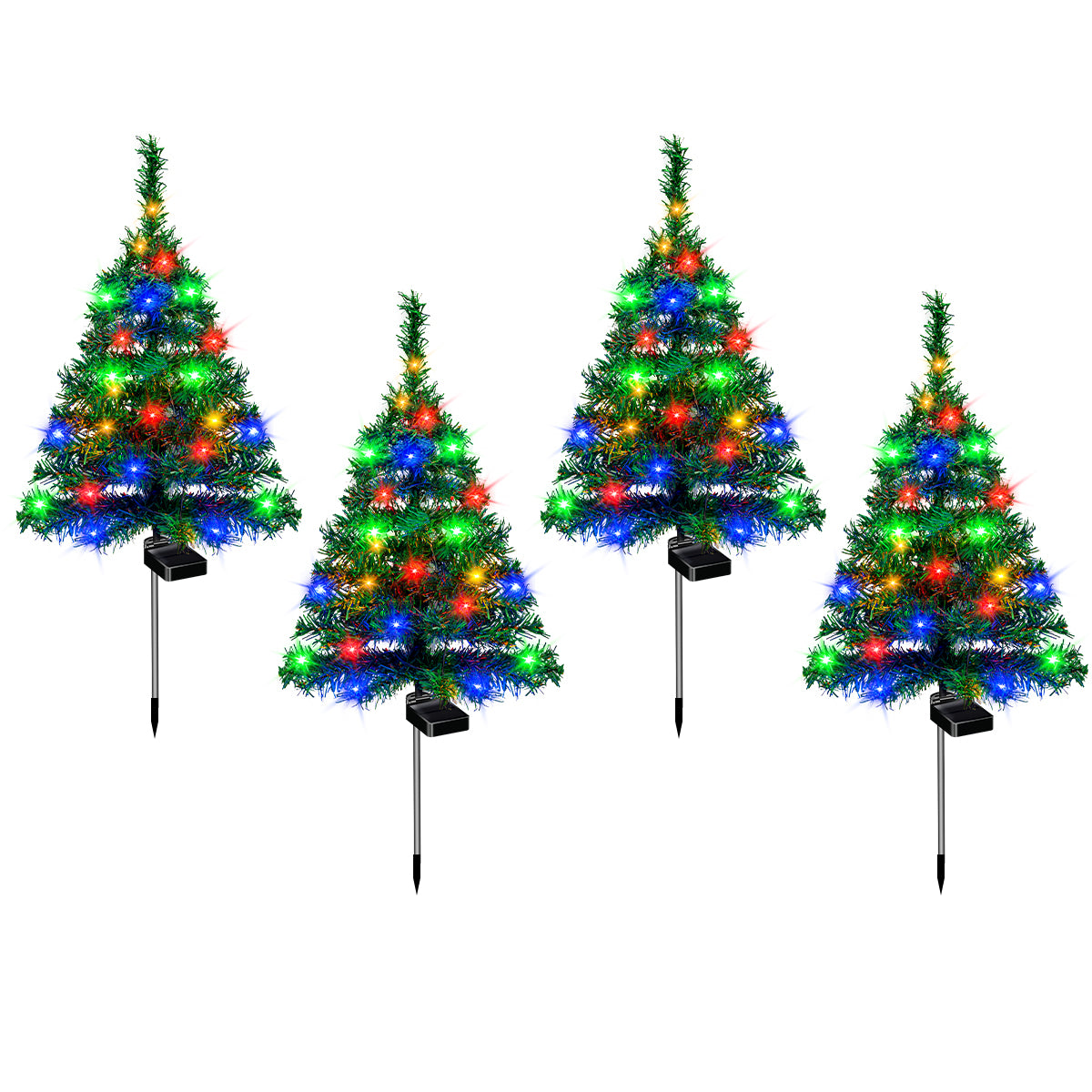 4-Solar Christmas Tree