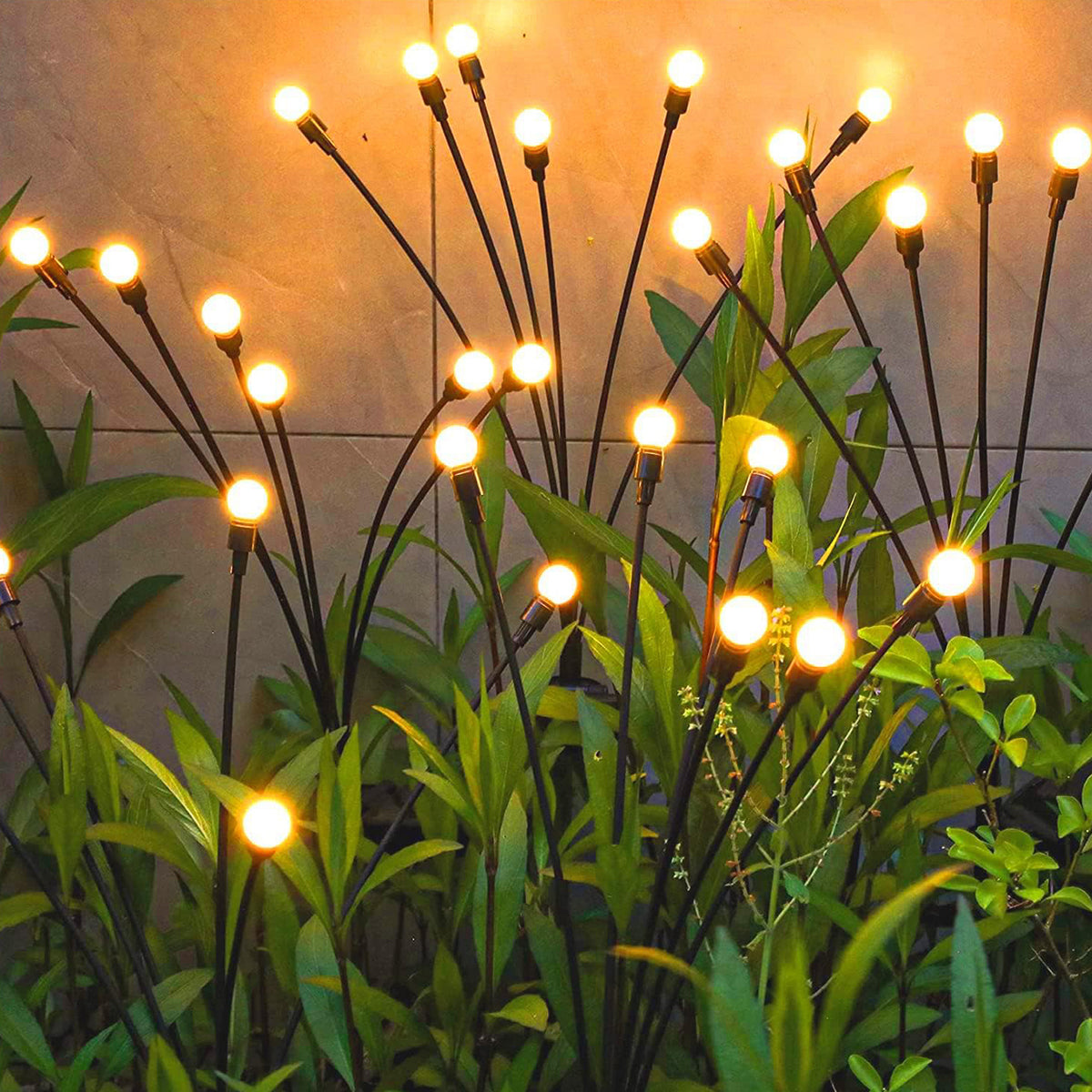 4-Solar Firefly Decorative Lights