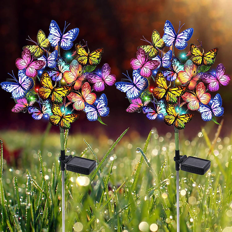 4-Solar Butterfly Tree Decorative Light