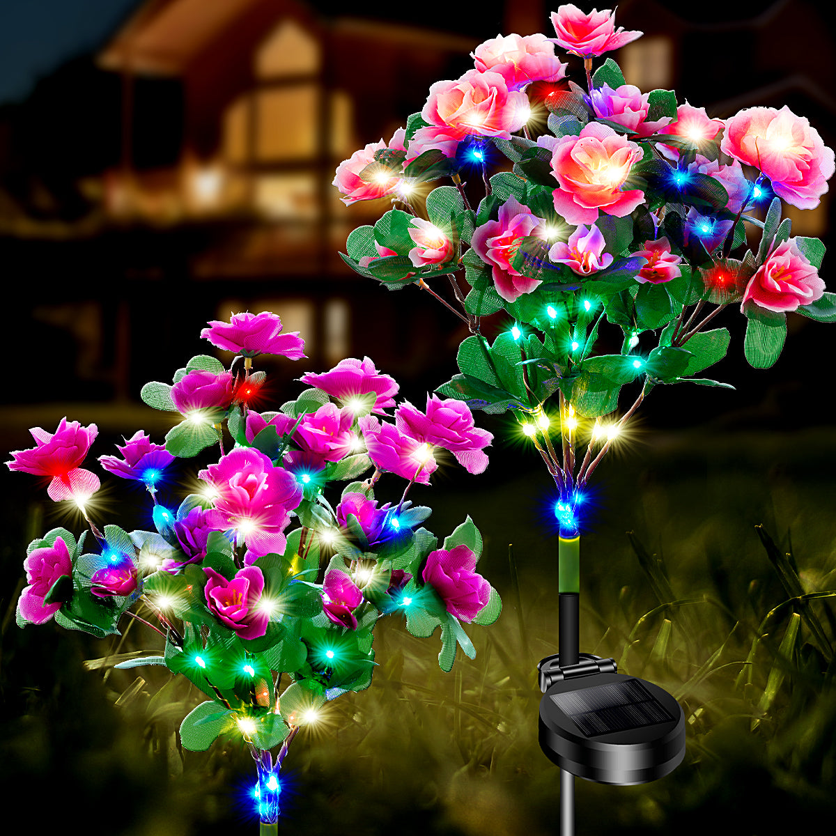 4-Solar Azalea Decorative Light