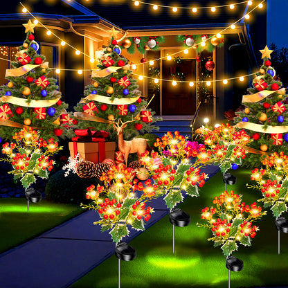 4-pack of Christmas Yellow Fruit