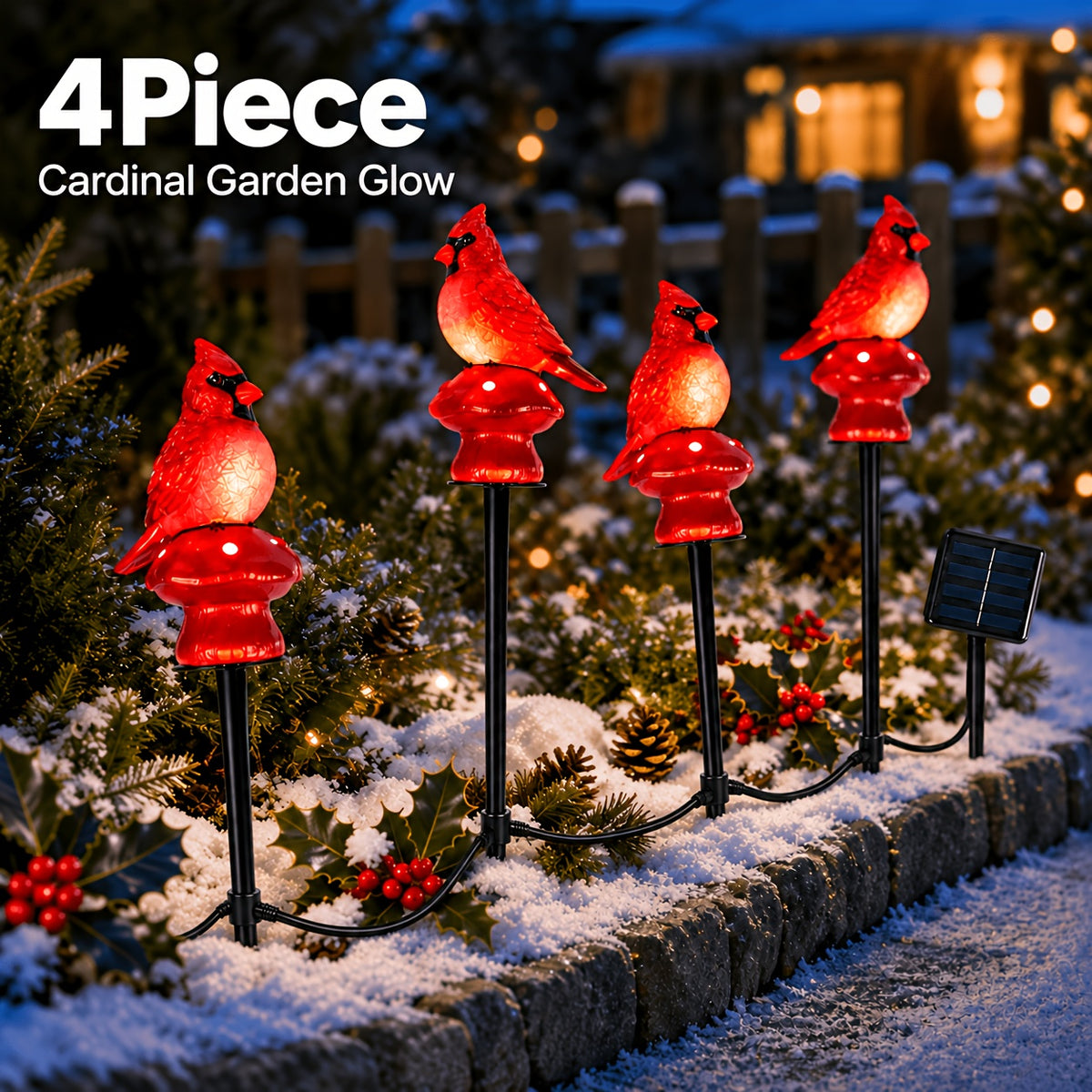 EVEDIOR Halloween Outdoor Solar Lights Collection – Garden Stake Lights & Yard Decorations