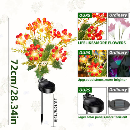 4-pack of Christmas Yellow Fruit